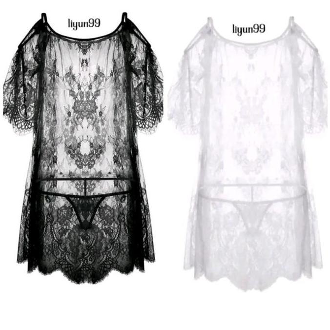 Dress Lingerie Sexy Transparan cantik 1051