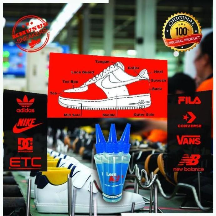 LEM SEPATU SUPER KUAT BENING/TRANSPARANT 100ml ORIGINAL K2 - SNEAKERS