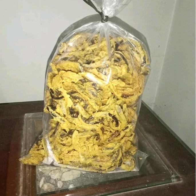 keripik belut original 1 kg asli wonogiri Crispy Kripik AS