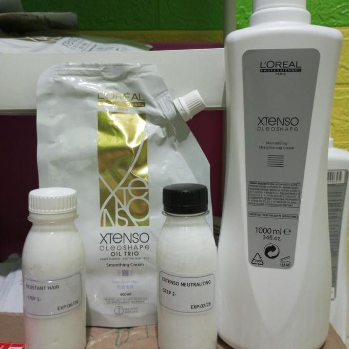 Loreal Xtenso Smoothing Pelurus Rambut 125Ml