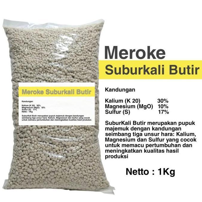 Pupuk Meroke Suburkali Butir 1 Kg Kemasan Repack