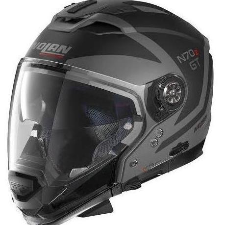 Nolan N70.2 Gt Glaring 46 Flat Lava Grey