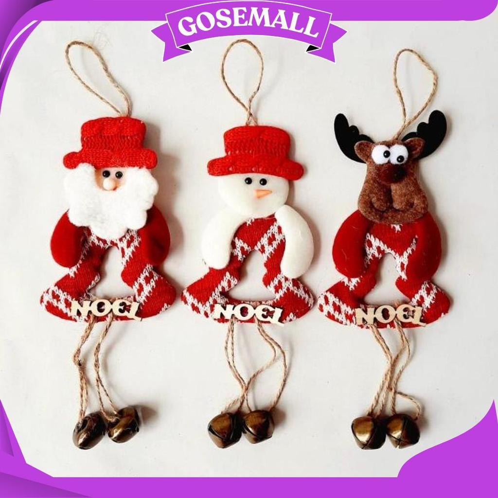 Boneka Natal Boneka Santa Hiasan Pohon Natal Dekorasi Natalgantungan Pohon Natal Ori