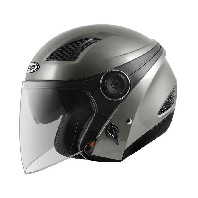Helm Zeus Zs 610 Dark Silver