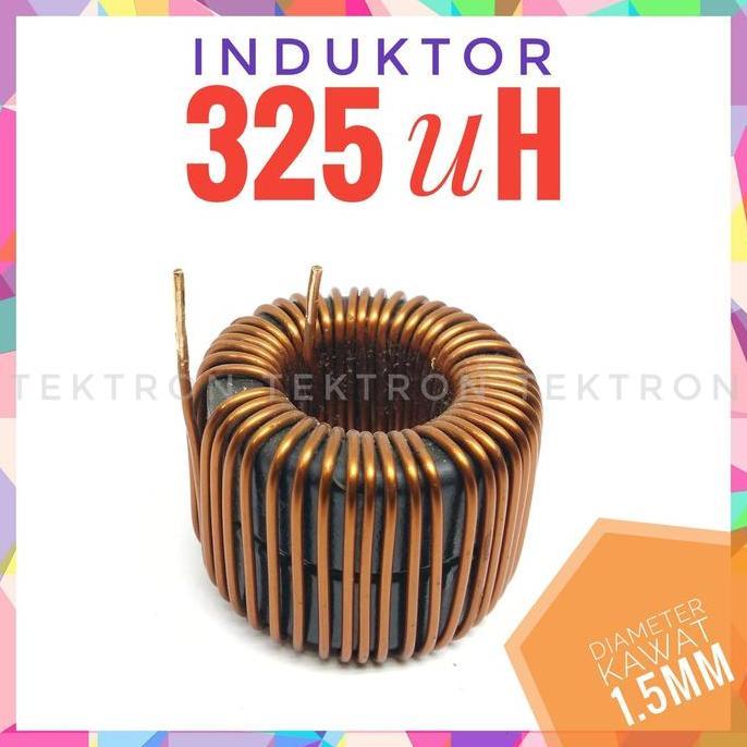 Induktor 325uH Toroid 40x30mm kawat d 1.5mm eq. 11Amp rfc LPF power D