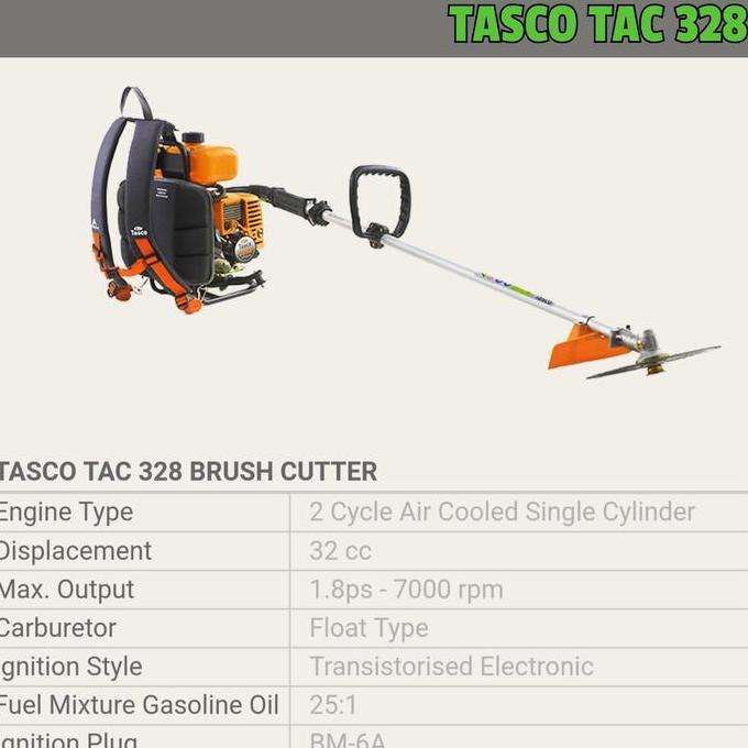 Mesin Potong Rumput 2 Tak Tasco Tac 328