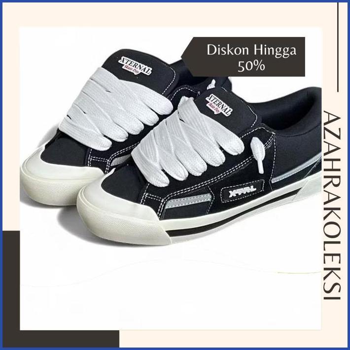 TC21 XTERNAL - Sepatu Gemuk Skateday Reflective Unisex Sepatu Local Brand Original Sale