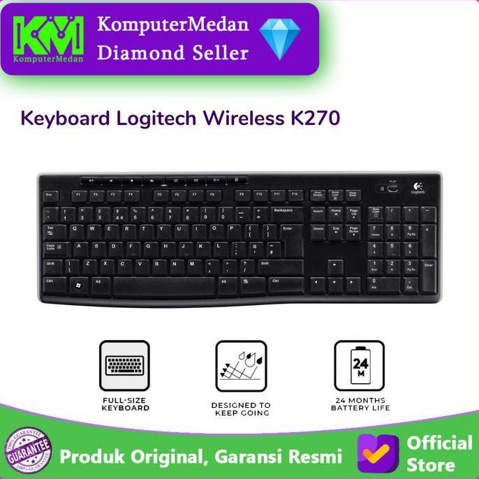 Keyboard Logitech K270 Wireless Keyboard