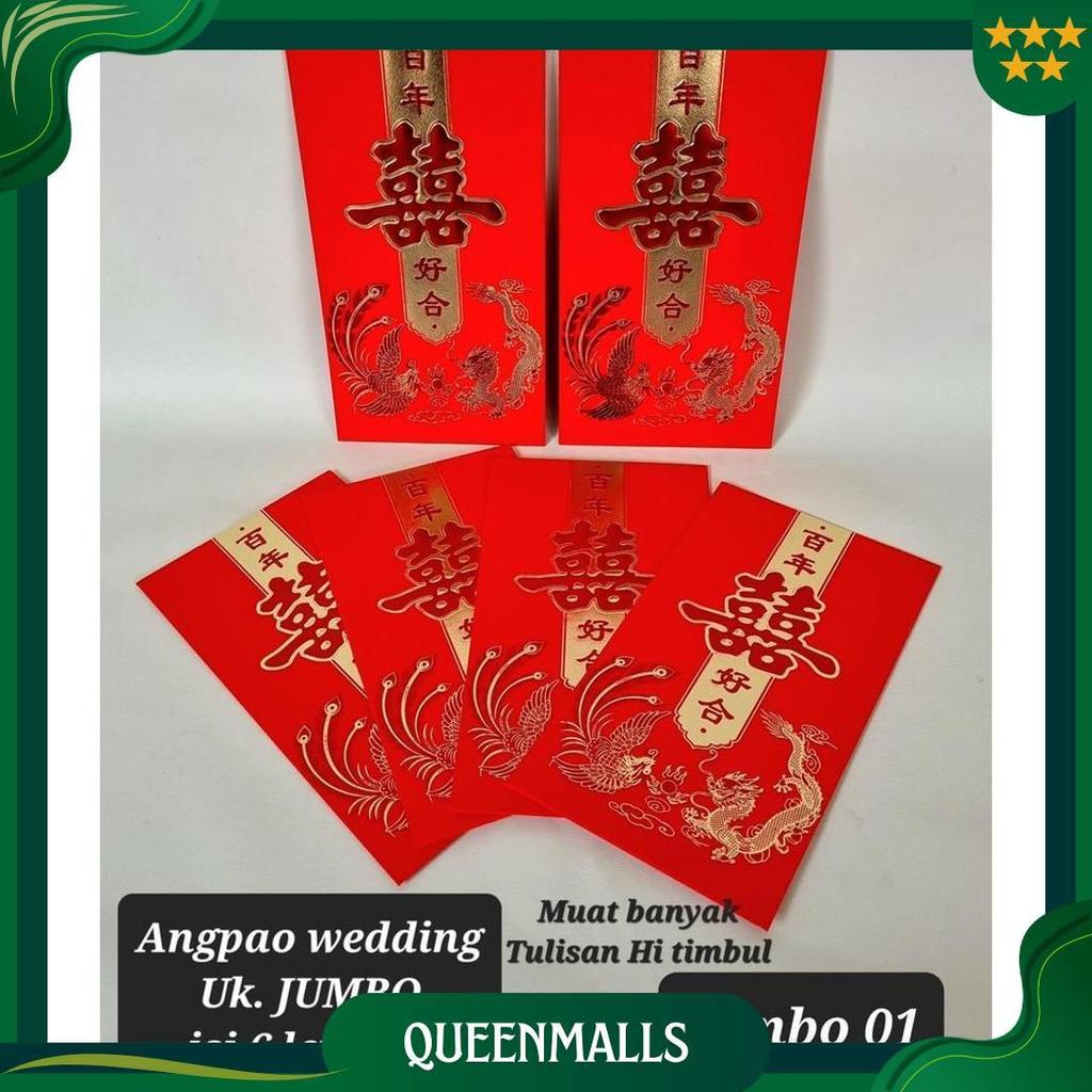 Angpao Wedding Jumbo Angpao Nikahan Angpao Sangjitangpao Uang Susu Angpao Engagement Best Seller