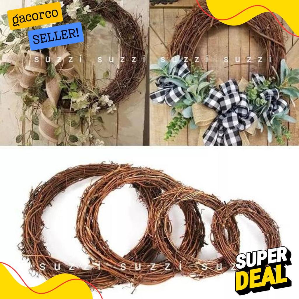 50% Off Akar Rotan Bulat Ring Rottan