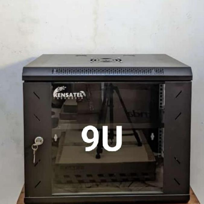 KENSATEL Wallmount Mini Rak Server Ukuran 4U 6U 9U 12U