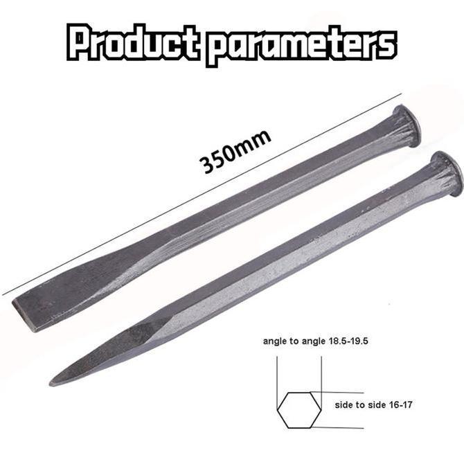 YOUEI 1pc pahat kayu super tajam Bahan:Baja karbon, besi pahat kayu  besar panjang tahan lama pahat 