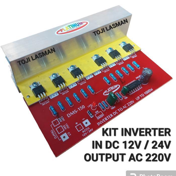kit pcb inverter dc 12v 24v to ac 220v 12 24 220 v volt ac dc inverter