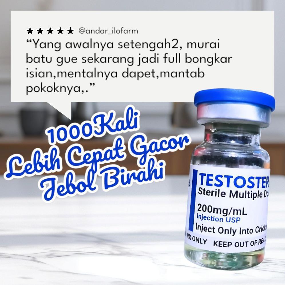 TESTOSTERON 5 ML TESTOHORMON TESTOSTERONE khusus burung vitamin burung testo hormon