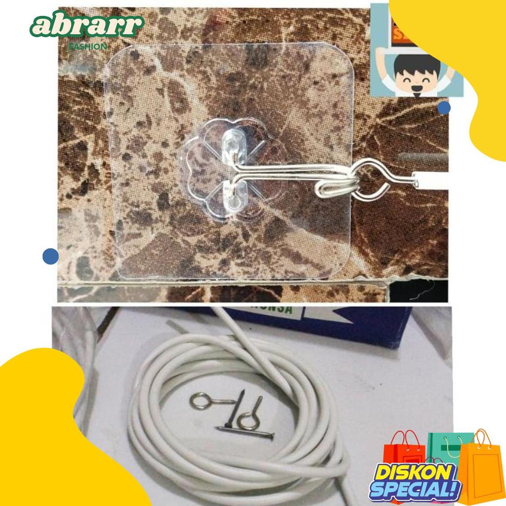 Lagi Diskon Nih Tali Kawat Spiral Gorden Elastis Per Meter