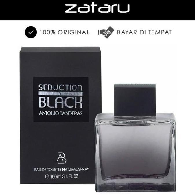 New- Antonio Banderas Seduction in Black Man 100 ML