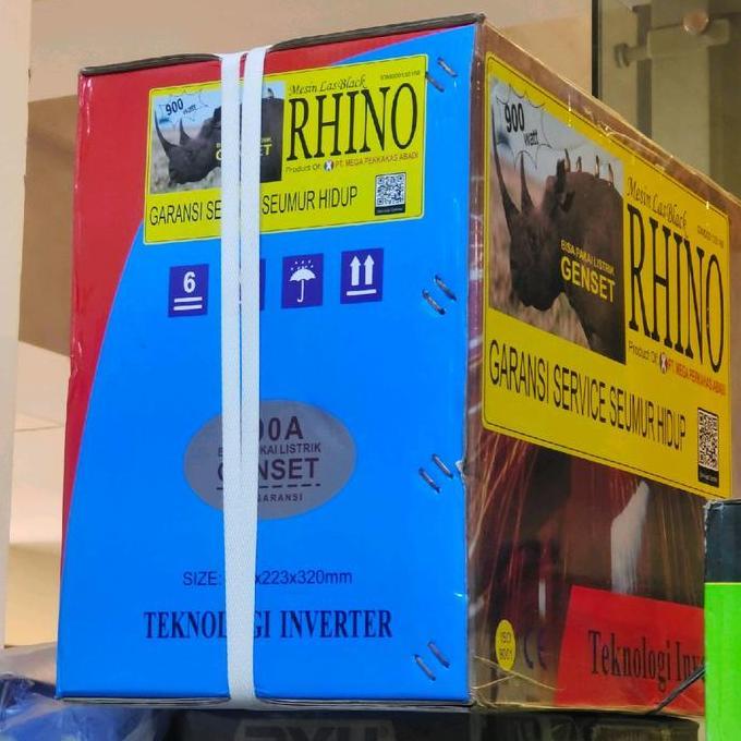 Mesin las Rhino mma 200A travo las inverter mma 200A rhino