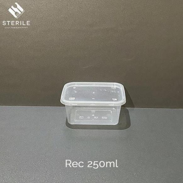 New- kotak plastik 250 ml / thinwall plastik 250 ml / cup puding 250 ml