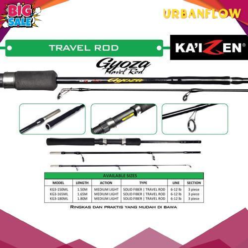 Viral Rod Spinning Kaizen Gyoza Travel Rod