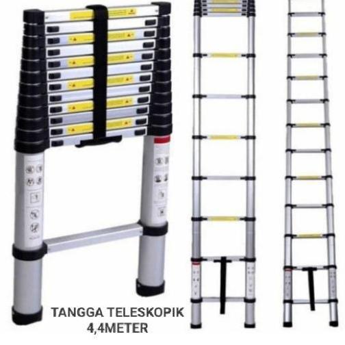 Tangga Teleskopik 4,4 Meter/Tangga Lipat/Tangga Teknisi