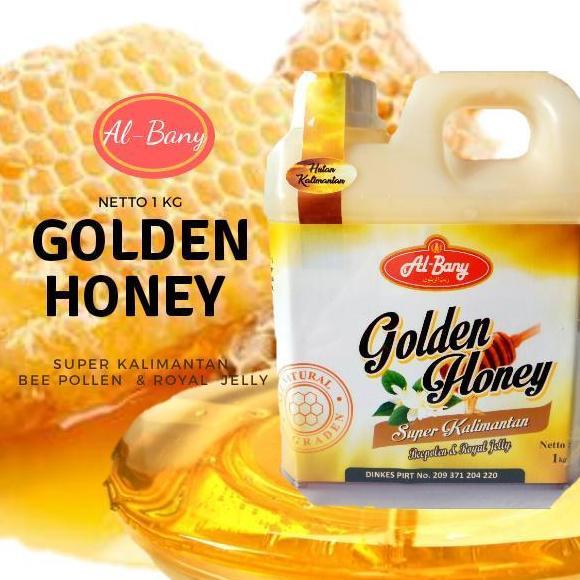 Oka_varini - Madu Asli Super Kalimantan Al Bany Golden Honey 1kg Madu Hutan Premium