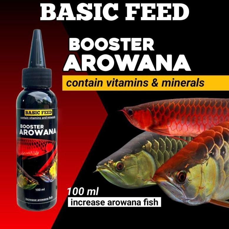 Vitamin Booster Ikan Arowana Super Red Sr Meningkatkan Warna Ikan Arwana Super Red Golden Red Silver