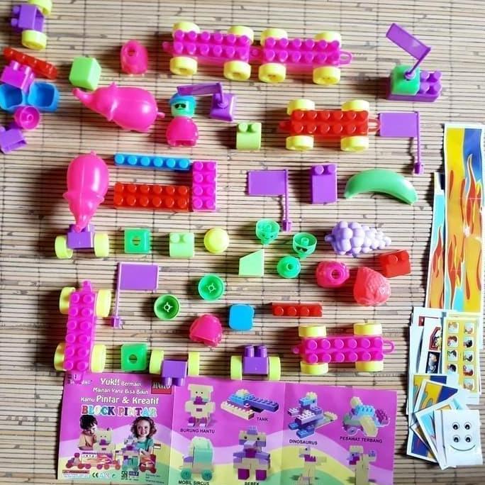 Mainan Edukasi Anak Block Pintar Happy HanLo 458 PCS