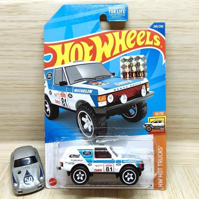 hot wheels range rover classic putih game stop exclusive recolor