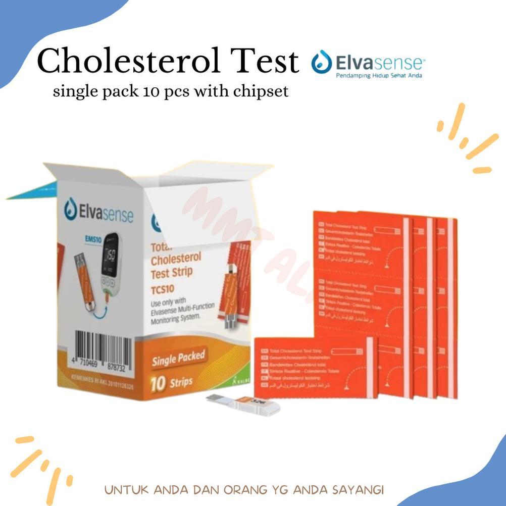 Elvasense Strip Kolestrol // Strip Elvasense Kolestrol isi 10 pcs