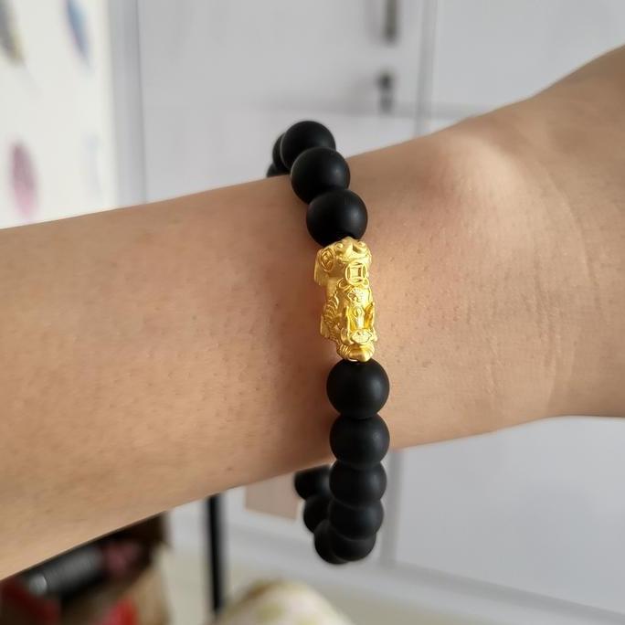 GELANG PIXU NAGA TERANG JAYA emas kuning 23k