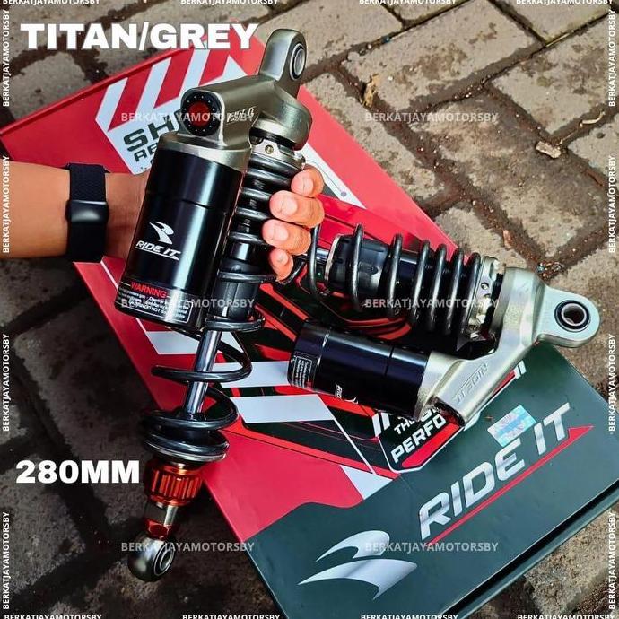 SHOCKBREAKER SHOCK RIDE IT GP 299 GP299 PRO SERIES DAN GP 288 SINGLE KLIK FUNGSI SHOCK BEBEK 280MM 3