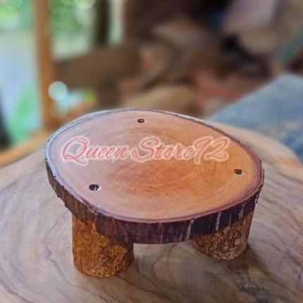 TATAKAN KAYU KAKI 3 / TATAKAN POT / MEJA POT