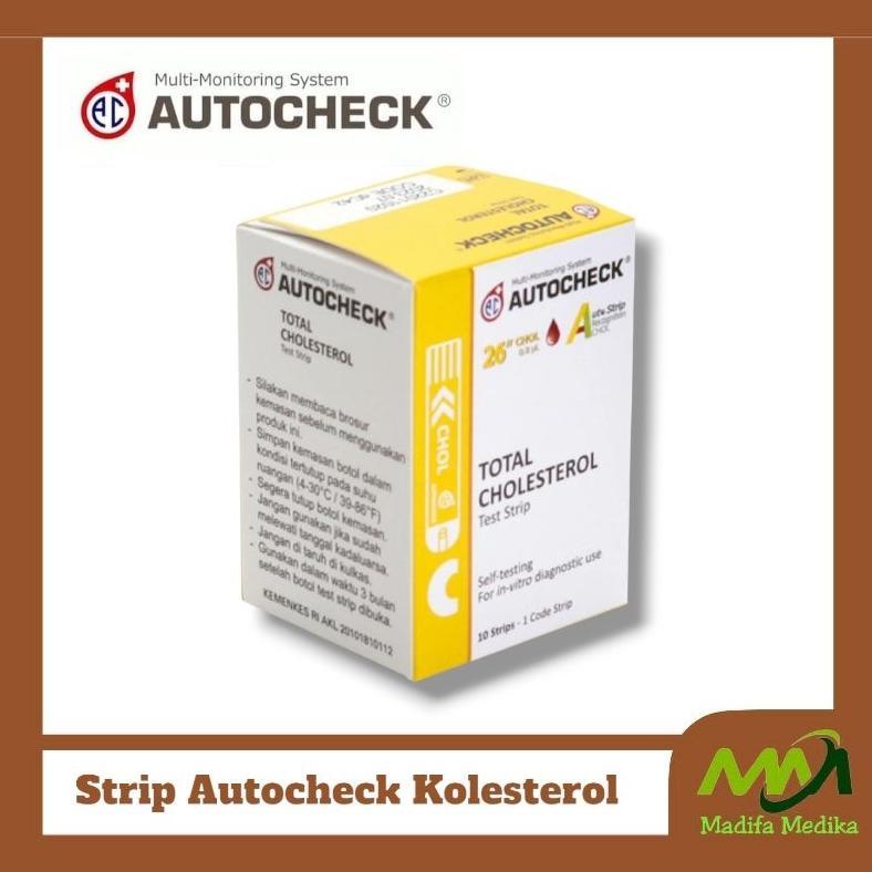 STRIP AUTOCHECK KOLESTEROL  STRIP ISI ULANG AUTOCHECK KOLESTEROL
