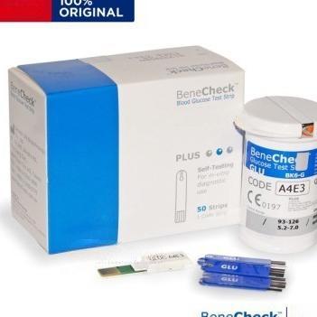Strip Gula Darah Glucose BeneCheck BENECHECK BENECHEK Refill Gula Darah