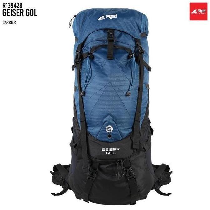 AREI TAS GUNUNG CARRIER AREI GEISER 60L + COVERBAG