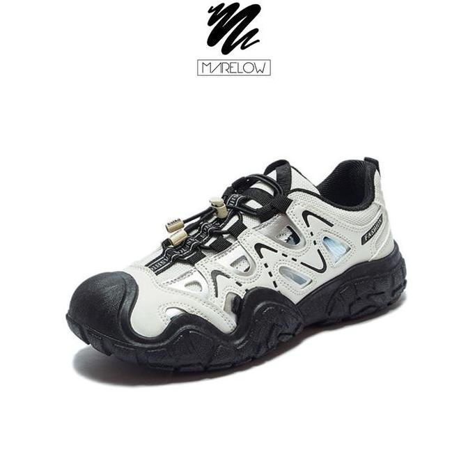 [Marelow x Ilyasbachtiar] Marelow Camel - Sepatu Sneakers Hiking Sport Korean Style Wanita Outdoor