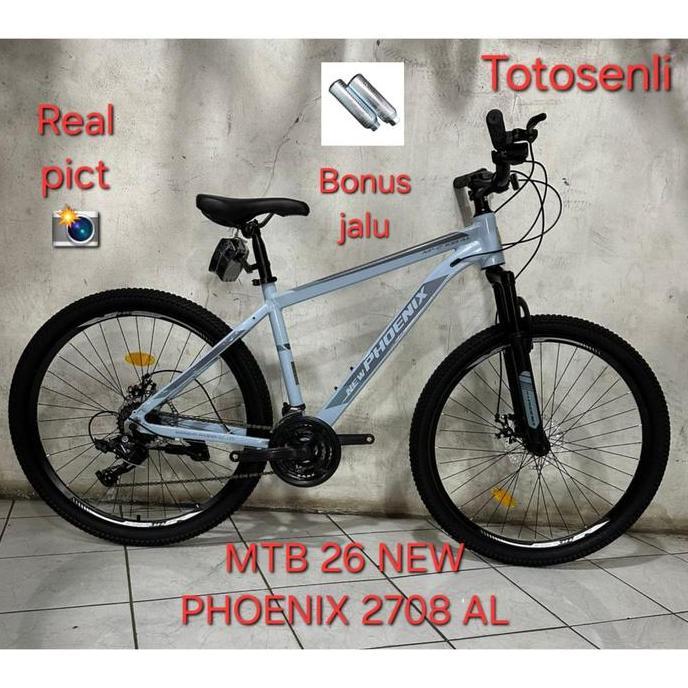 Sepeda Gunung Mtb 26 New Phoenix 2708 Al Sepeda Gunung Bonus Jalu