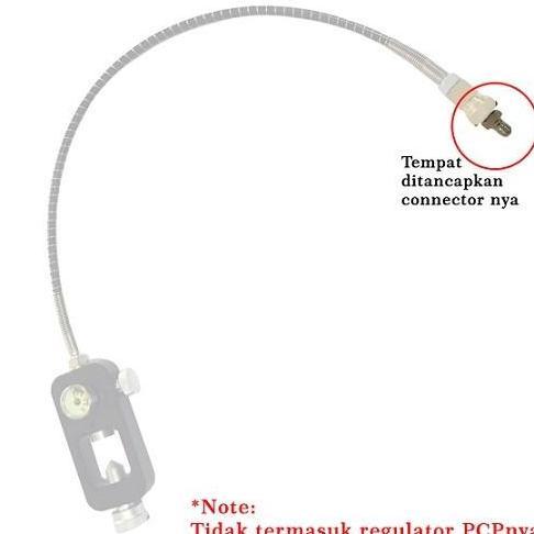 Terjangkau Pcp Both End Adaptor Double Nipple Male Ganda Connector Regulator Pcp