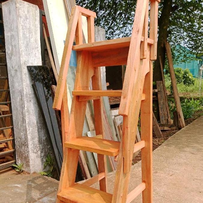 Tangga Kayu Minimalis | Tangga Kayu Multifungsi | Interior Rumah