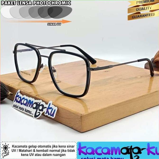 kacamata Minus Anti Radiasi Wanita Pria Cowok Korea Original Kotak 918