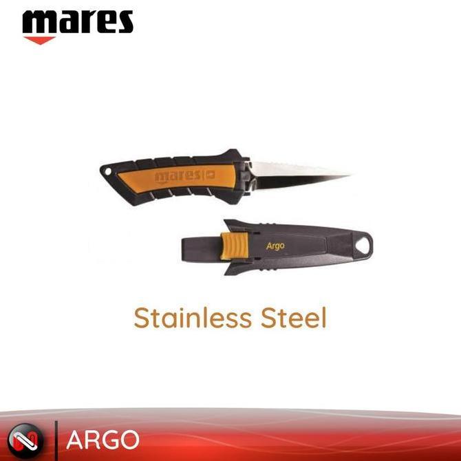 Spesial Mares Argo Dive Knife Pisau Diving Spearfishing Mares Argo