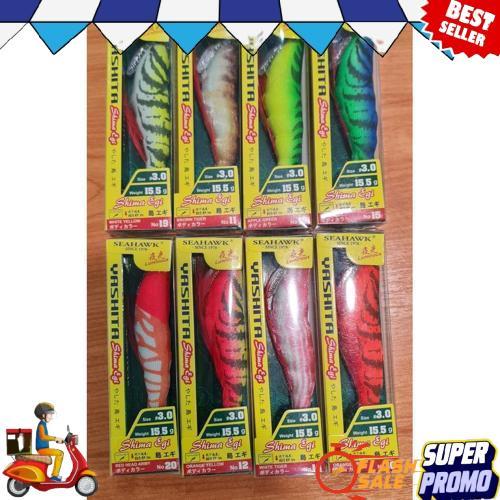 Grosir Lure Seahawk Squid Jig Yashita Shima Egi