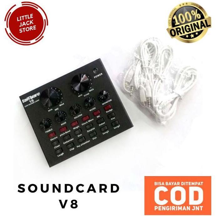 New- Paket Lengkap Mic BM 800 Soundcard V8/V8 PLUS/ AudioPro