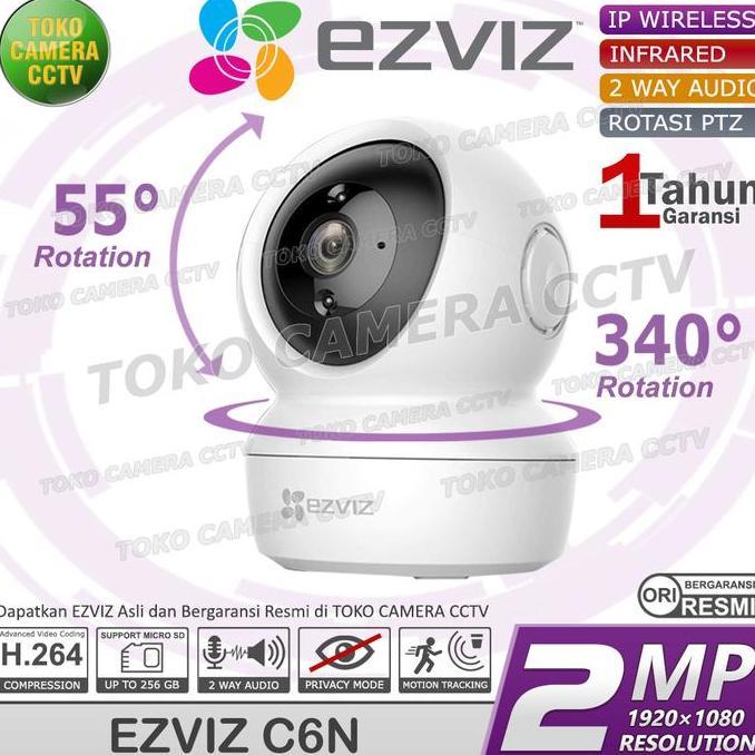 Cctv Wireless Wifi Kamera Ip Camera Ezviz C6N 1080P 2Mp