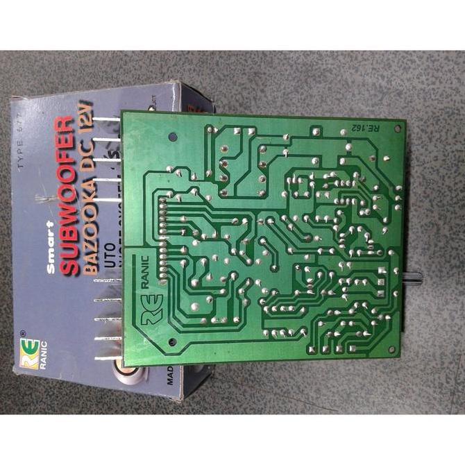 New- Kit Subwofer 12volt BAZOKA Smatr auto on off Tipe677