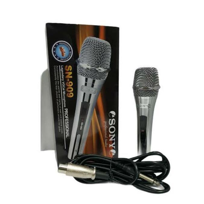 New- Microphone SONY SN - 909 / Mic SONY SN 909 SILVER, GOLD,