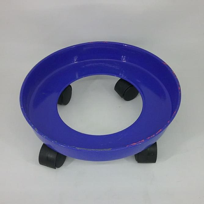 Troli Galon Troli Gas 12 Kg Wadah Gas Galon Bulat 33Cm