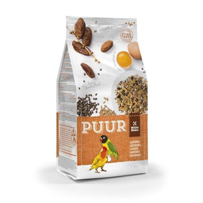WITTE MOLEN - Puur Lovebird Agapornis 750 gram Pakan Lovebird Import Mix