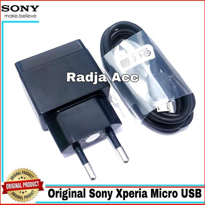 Charger Sony Xperia Ep 800 Original 100% 5V-1500Ma Micro Usb