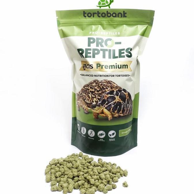 PRO REPTILES TORTOISE FOOD PREMIUM MADE IN THAILAND - PELET KURA DARAT - MAKANAN KURA DARAT PRO-REPT